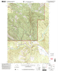 1990s Maps of McNamara, MT | Pastmaps